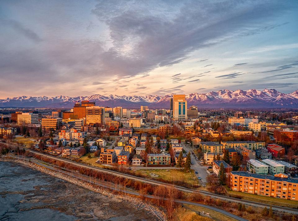 Real estate in Anchorage’s Scenic Footfills neighborhood.